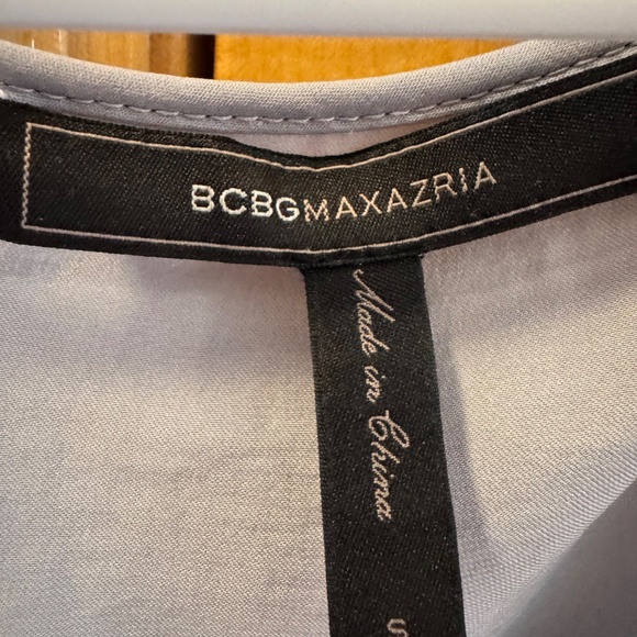 BCBGM Asymmetrical Grey Top - Picture 2 of 2